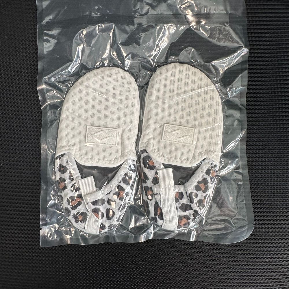 Leopard Print‎ Baby Slippers Soft Sole Non-Slip Indoor Shoes Animal Pattern I